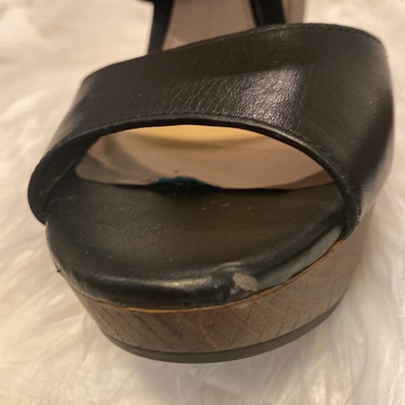 Gianni Bini Aleah Leopard wedge sandals - Picture 11 of 11